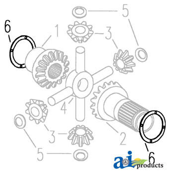 A-957E4228 Washer, Thrust (Differential)