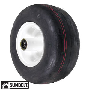 A-B1FP105 WHEEL-SMOOTH, 13X6.5X6, WHITE, FP