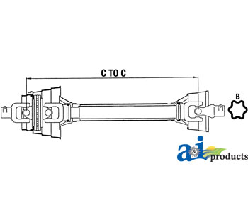 A-WC584832 Complete Constant Velocity Shafts