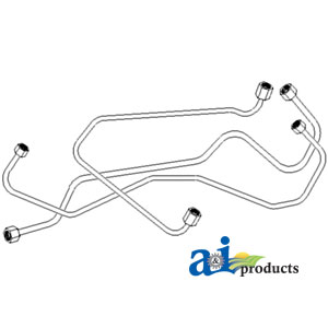 A-FPL101 Injection Line Set, 3 Cylinder