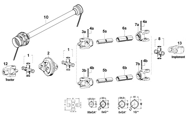 A-961-0021 Bearing Kit