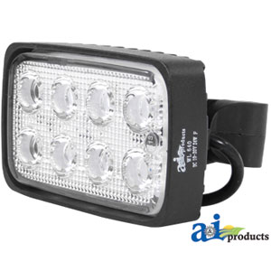 A-WL640 Work Lamp, LED; Rectangle, Flood, Side Mount