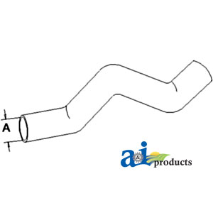 A-1672724M1 Hose, Air Cleaner