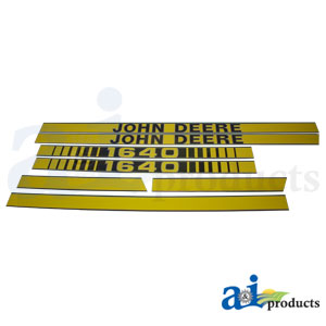 A-JD1640 Hood Decal
