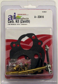 A-ZCK18 Carburetor Kit, Complete (Zenith) "Viton