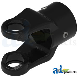 A-805-1418 Hexagon Bore Implement Yoke (w/ Set Screw)