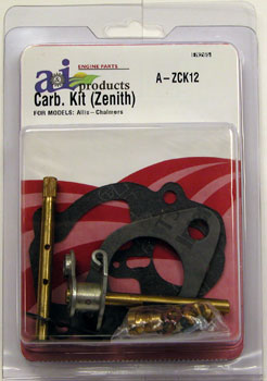 A-ZCK12 Carburetor Kit, Complete (Zenith) "Viton