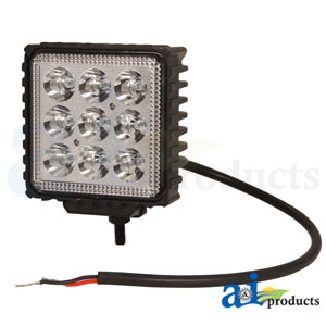 A-WL38BS Work Lamp, LED, Blue, Spot, Sprayer