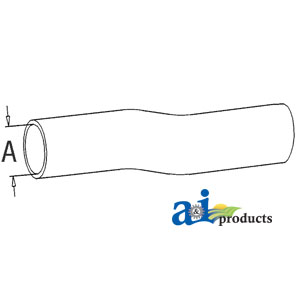 A-539808M2 Radiator Hose, Top