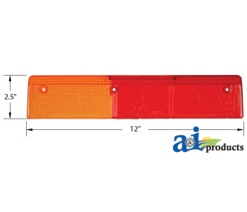A-9929834 Light Lens, Rear (LH)