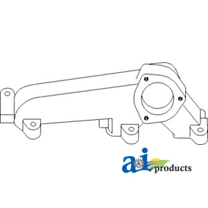 A-D3NN9430A Manifold, Exhaust