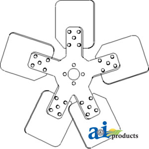 A-70240973 Fan, 5 Blade