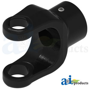 A-800-4422 Round Bore Implement Yoke (w/ Keyway & Set Screw)