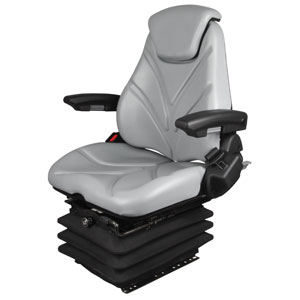 A-F20A7020 Seat, F20 Series, Air Suspension, Gray Vinyl