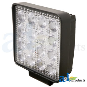 A-WL15E Work Lamp, E-Series LED, Flood, Square