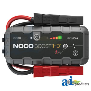 A-GB70 NOCO HD 2000A Lithium Jump Starter