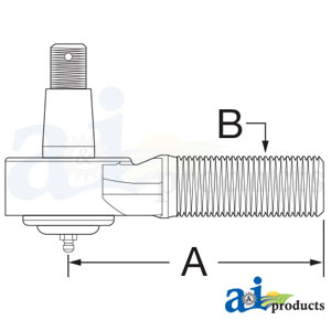 A-87417426 Tie Rod End, Inner, RH / LH