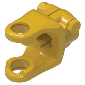 A-807-7918 Implement Yoke, 1 3/4" - 6 Spline w/ Clamp Bolt