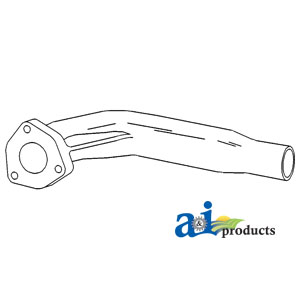 A-507629M1 Elbow, Exhaust