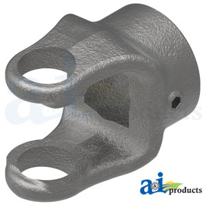 A-804-1016 Implement Yoke, 1" Square Bore, w/ Set Screw