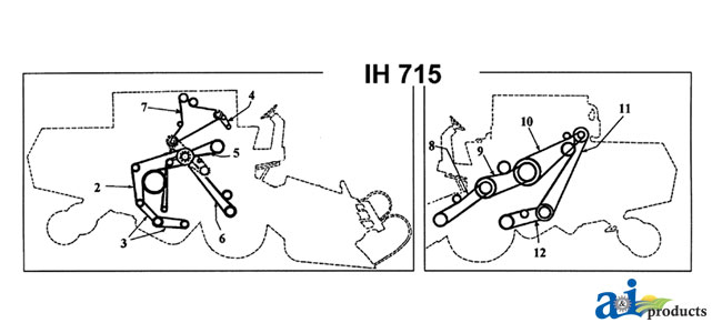 A-395539R1 Belt, Fan, Water Pump, & Alternator