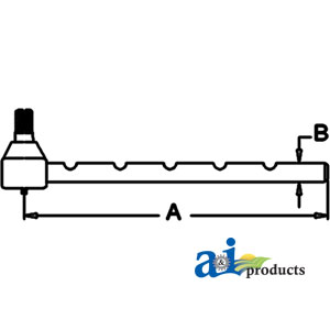 A-1032254M91 Tie Rod