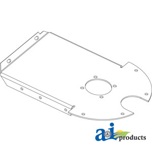 A-1979134C1 Support, Auger Bearing; Grain Elevator Head, Inclined