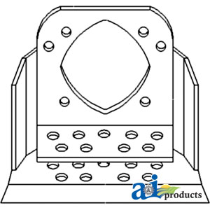 A-49B71R Rear Drawbar Hanger