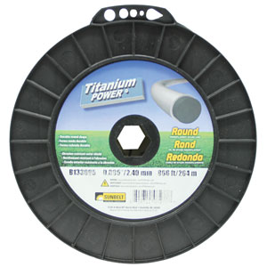 A-B133095 Titanium Power Trimmer Line, .095" round