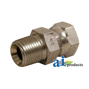 A-43D57 Straight Restrictor, Male NPT X Female NPSM Swivel Adapter