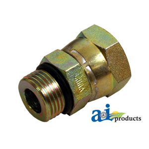 A-43D41 Female NPT Swivel X Male ORB Straight Adapter