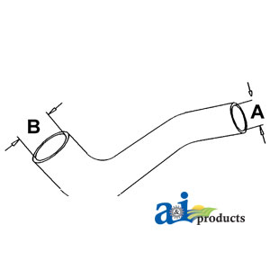 A-1064579C1 Radiator Hose, Upper