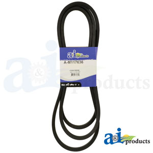 A-M117636 Belt; Deck Drive, 60