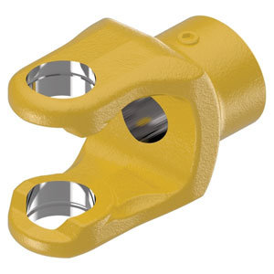 A-800-7935 Implement Yoke, Round Bore (w/ Keyway & Setscrew)