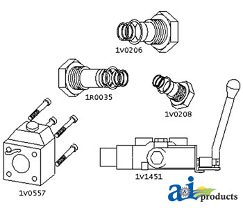 A-1V0557 Manual Detent Kit, 2 Position
