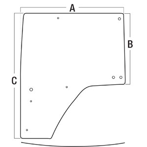 A-R564765 Glass Door