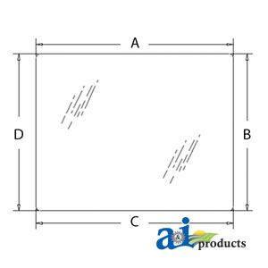 A-85801621 Glass, Windshield