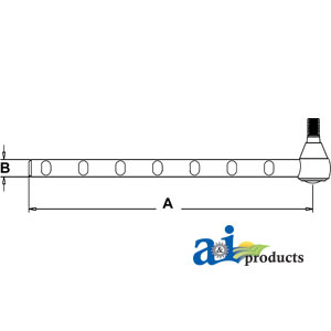 A-C7NN3280E Tie Rod, Long (RH)