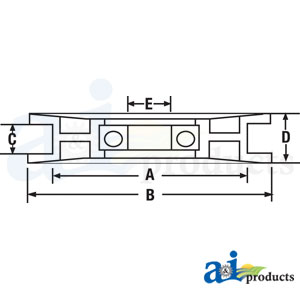 A-B1SB10145 Flat Idler