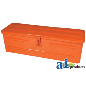 A-5A3OR Tool Box, Orange Metal