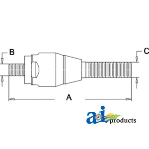 A-85805975 Ball Joint, Steering Cylinder