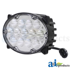 A-WL1365 Work Lamp, LED, Flood, Oval