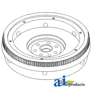 A-672211C91 Flywheel w/ 341604R1 Ring Gear