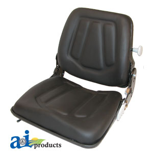 A-FLS122BL Forklift Seat, BLK