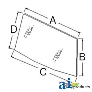 A-3233045R2 Glass, Windshield, Front