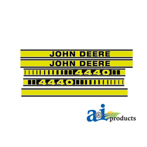 A-JD4440TP Hood Decal