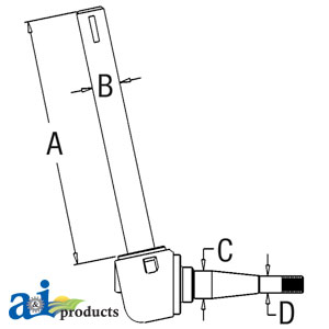 A-182558M92 Spindle (LH)
