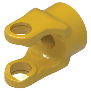 A-800-7026 Implement Yoke, Round Bore (w/ Keyway & Set Screw)