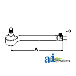 A-AL39318 Tie Rod End (RH)