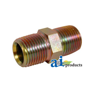 A-43C42 Straight Solid Male NPT X Male NPT Adapter